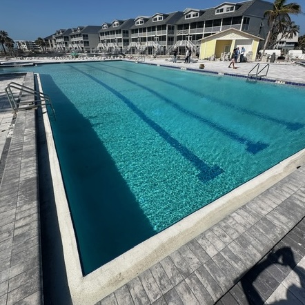 Modern home pool